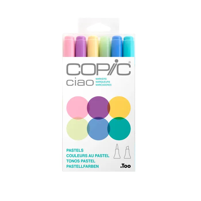 Copic Ciao 6 Colour Set - Pastels