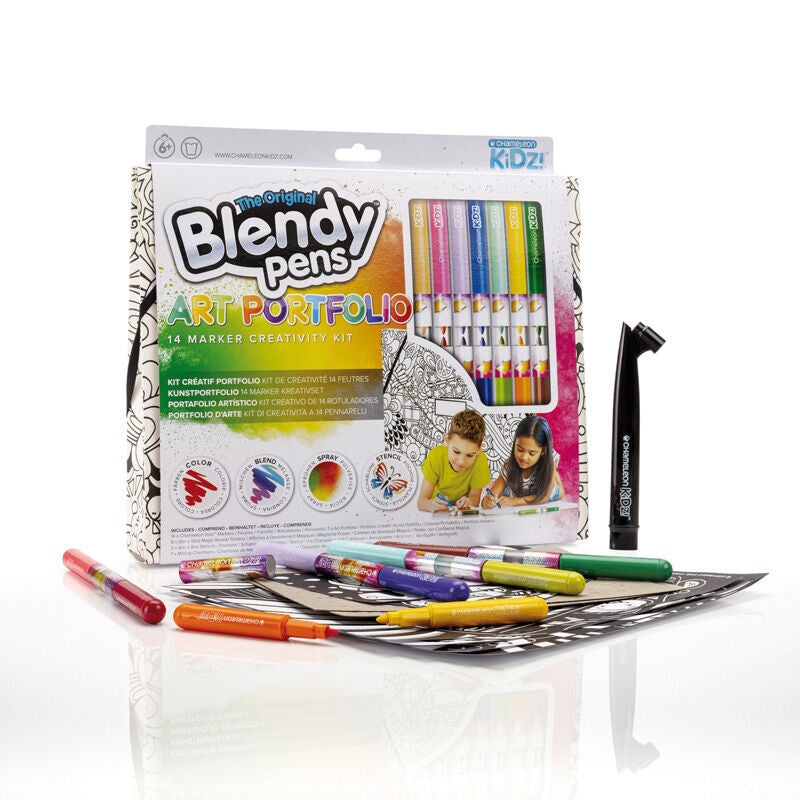 Rainbow Chameleon Markers How To Use Chameleon Blendy Pens Art