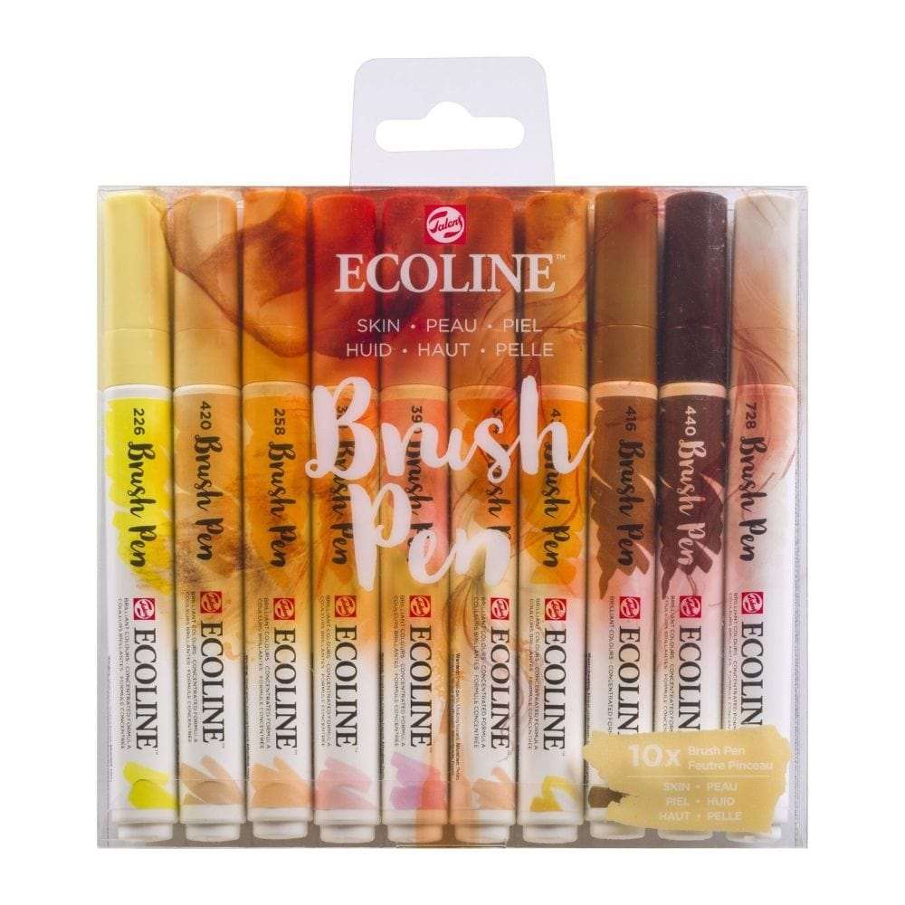 Ecoline Brush Pen Primary Set of 5