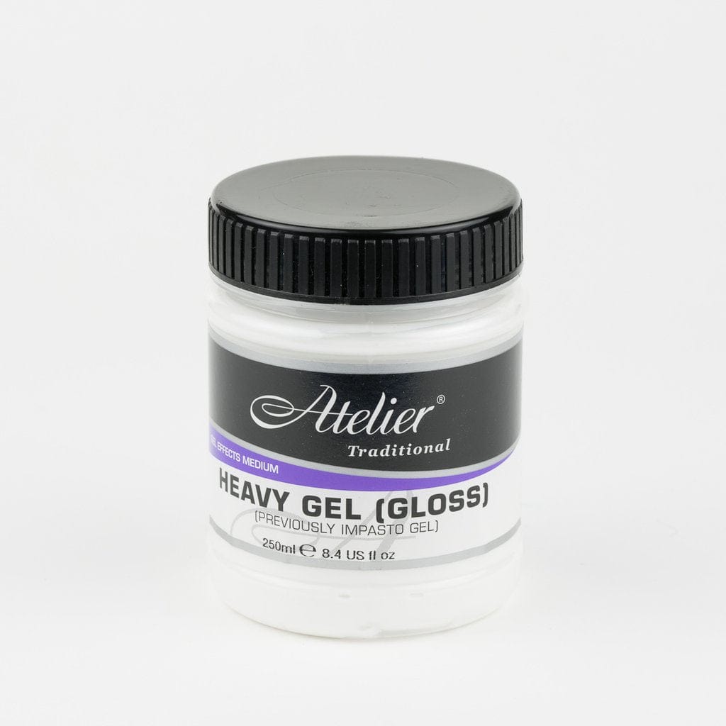 Clear Heavy Acrylic Gel Gloss – Gaffrey Art Material