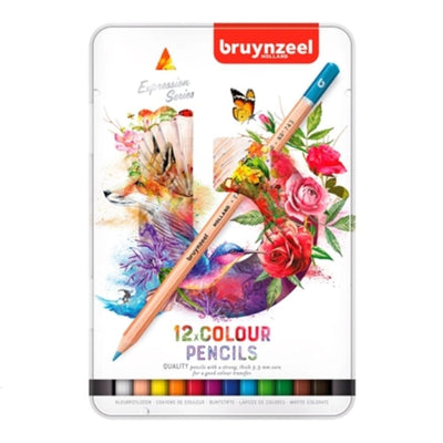 Bruynzeel Pencil Bruynzeel Expression Coloured Pencil Set x 12