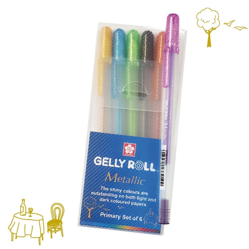Gelly Roll Metallic Shiny Colours Set of – ArtSmart Art Store