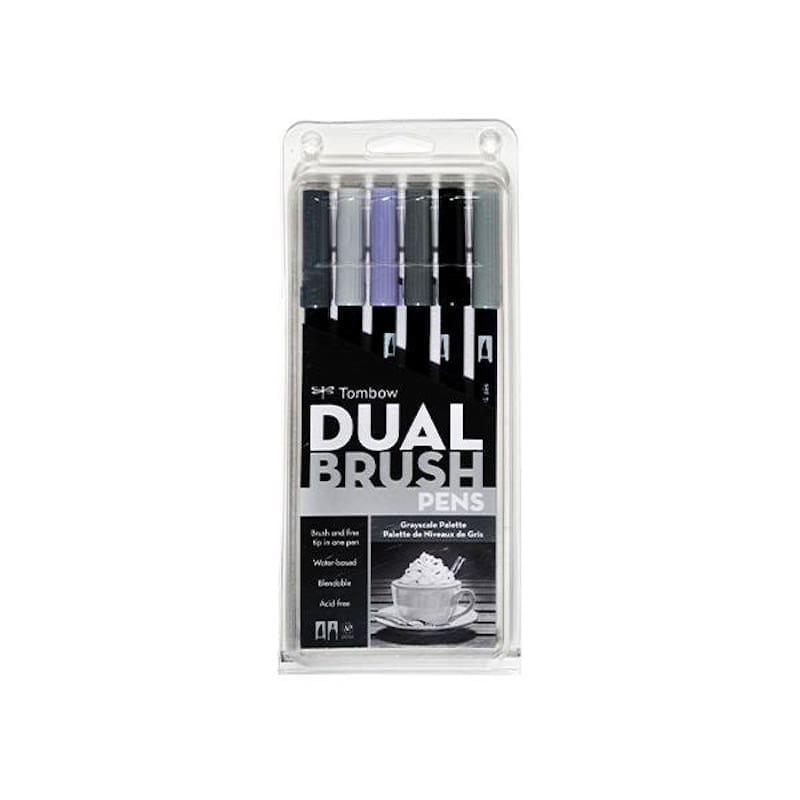 Tombow Dual Brush Marker Set 96 w/ Desk Stand – CL Gifts and