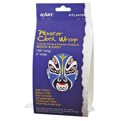 U-Art Plaster Cloth Plaster Cloth Wrap (10cm x 6.62m)