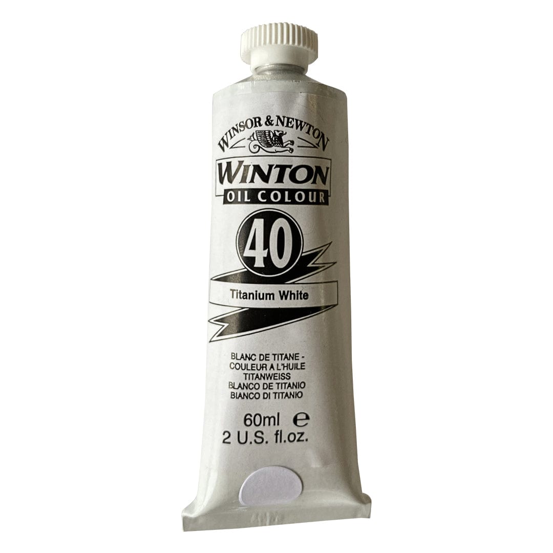 Winsor and Newton Oil Colour 60ml (Titanium White) – ArtSmart Art