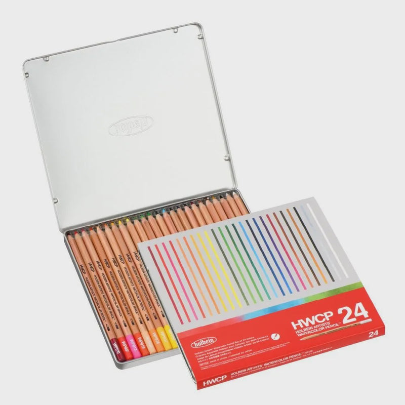 Holbein Artists Watercolour Pencil Set 24