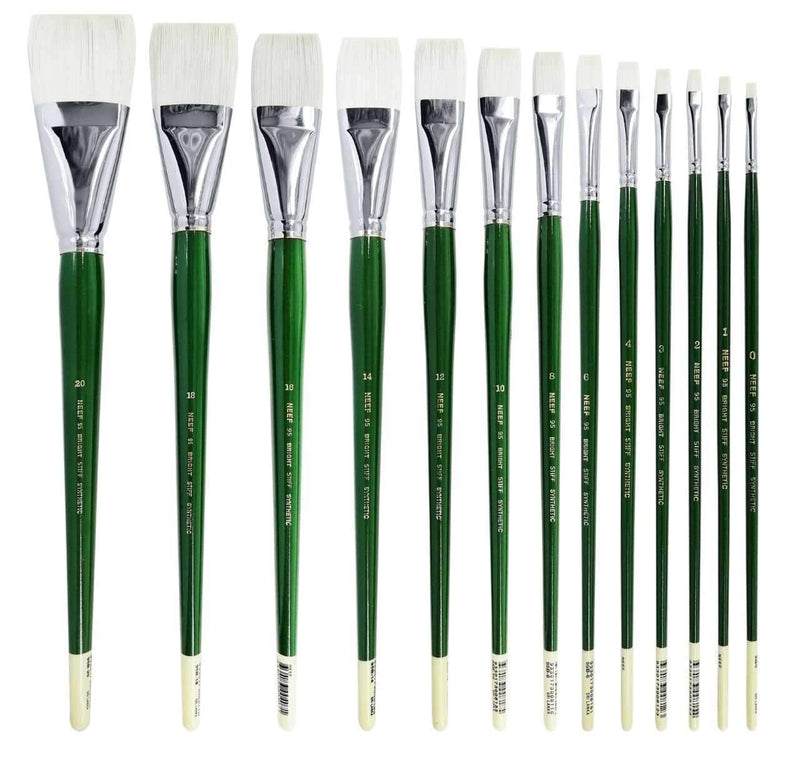 Neef 95 Bright Stiff Synthetic Brush