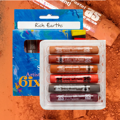 AS Pastels Soft Round Set of 6