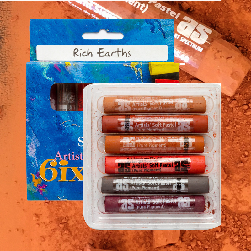 AS Pastels Soft Round Set of 6