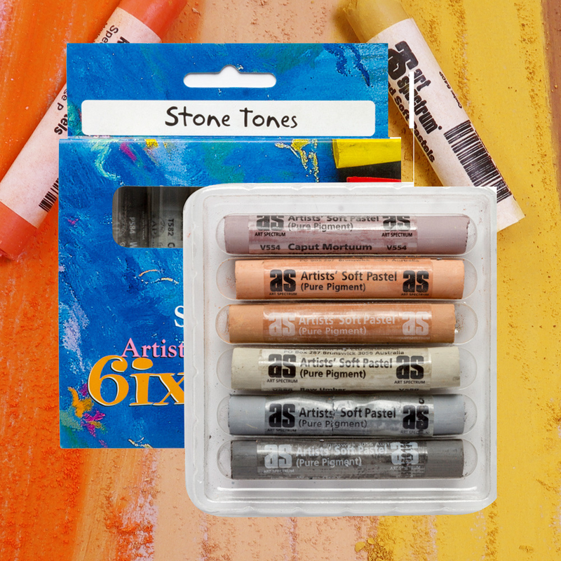 AS Pastels Soft Round Set of 6