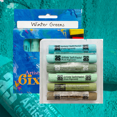 AS Pastels Soft Round Set of 6