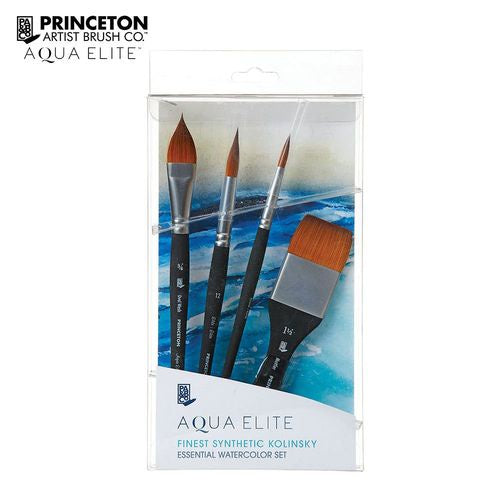 Aqua Elite Essential Watercolour Brush Set 4