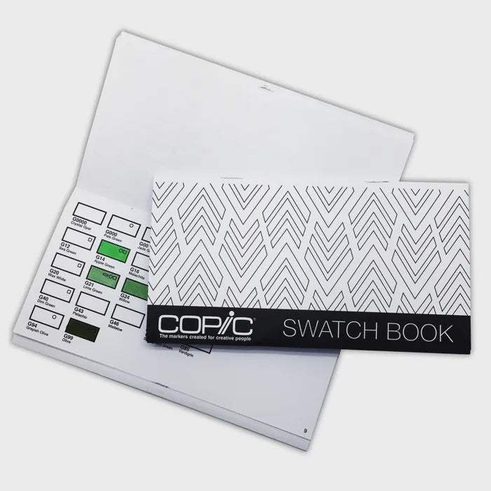 Copic Colour Swatch Book