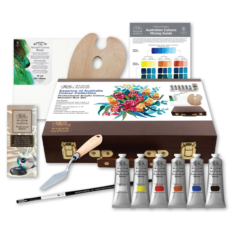 Winsor & Newton Essence of Australia Wooden Box Sets