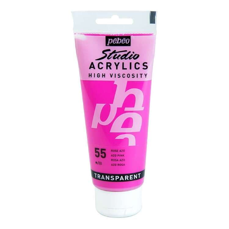 Pebeo Studio Acrylic 100ml Fluoro Colours – ArtSmart Art Store ...