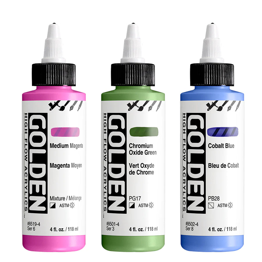 Golden High Flow Acrylfarbe – 30 Ml (1 Unze) In Neon-Orange, Ideal Für Feinarbeiten & Kalligrafie