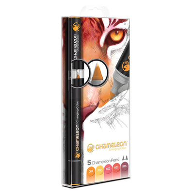 Chameleon Pack of 5 Double-Ended Blending Markers