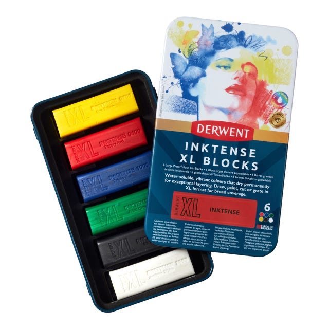 Derwent XL Inktense Blocks Set of 6