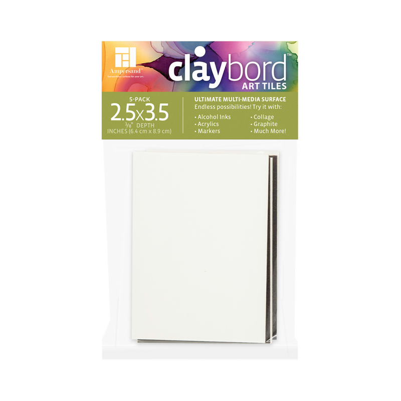 Claybord Art Tile 1/8” Packs