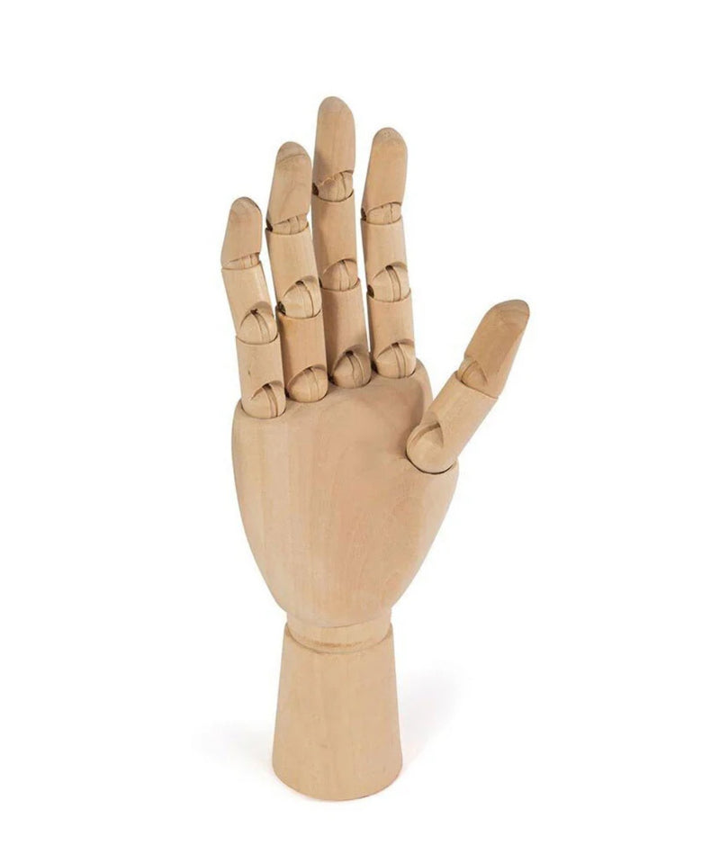 Wooden Hand Mannequin Male Right