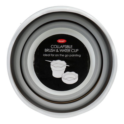 Collapsible Brush and Water Cup