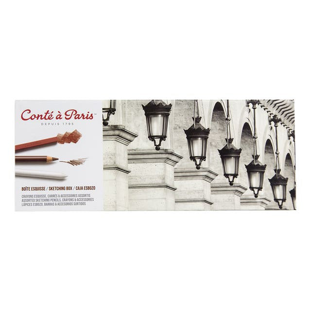 Conte a Paris Sketching Box Set