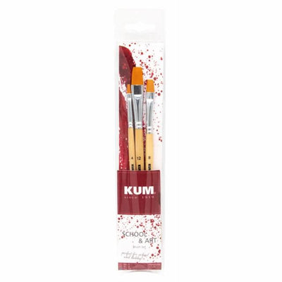 Kum School & Art Set 3 Brushes