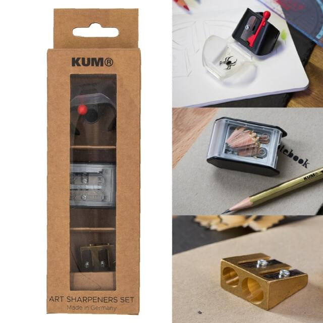 Kum 3 Piece Art Sharpener Boxed Set