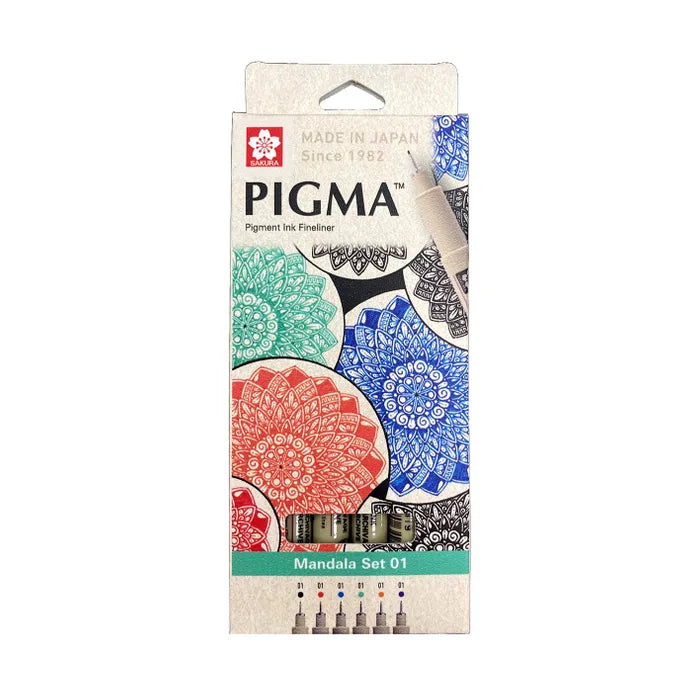Pigma Micron Fineliner Mandala Sets