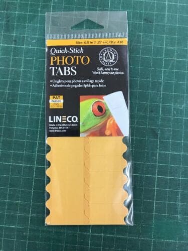 Photo Mounting Tabs