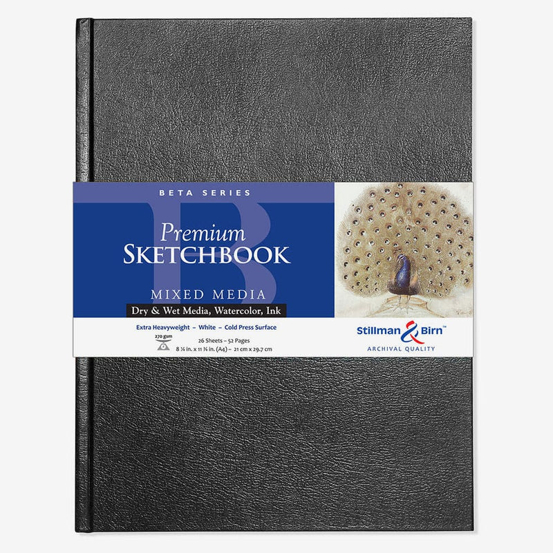 Alpha Series Premium Sketchbook (Cold Press)