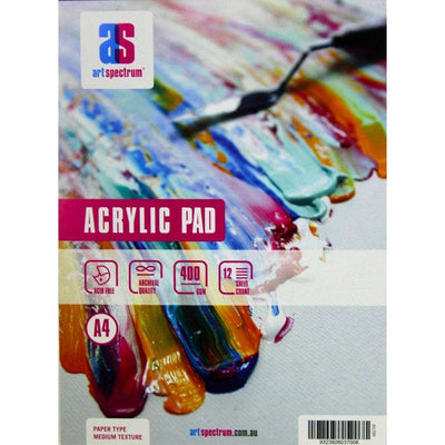 Art Spectrum A4 Acrylic Pad - 400gsm
