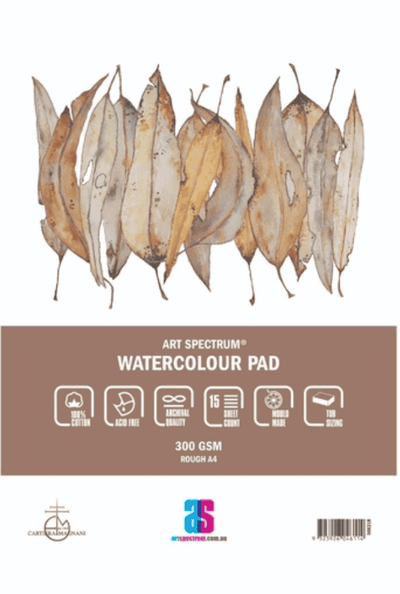 Art Spectrum Pad AS Watercolour Pad Rough 300gsm 100% Cotton