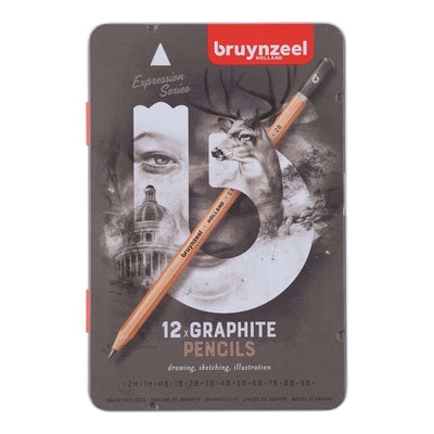 Bruynzeel Graphite Bruynzeel Expression Graphite Pencil Set of 12