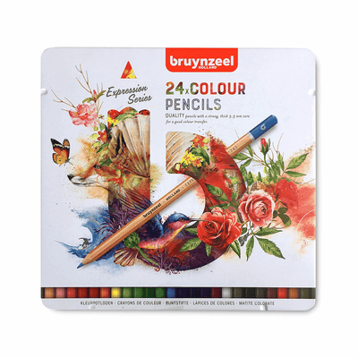 Bruynzeel Pencil Bruynzeel Expression Coloured Pencil Set x 24