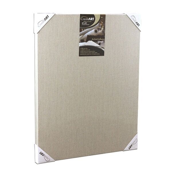 CreateART Transparent Primed Linen Canvas 35mm 450gsm  (FULL CARTONS)