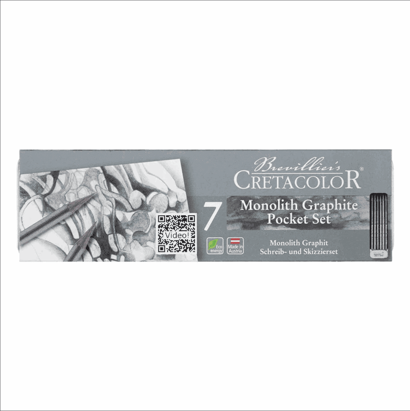 Cretacolor Packs and sets Cretacolor Monolith Graphite Pocket Set of 6