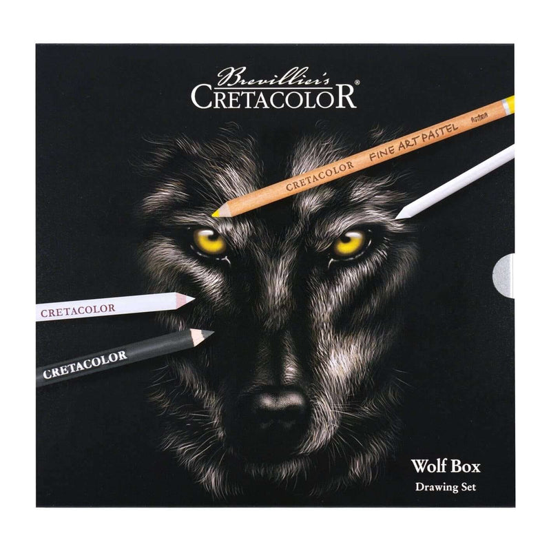 Cretacolor Pencil Cretacolor Wolf Box Drawing Set of 25