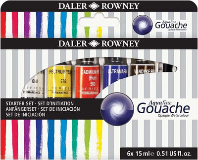 Daler-Rowney FW Shimmering Acrylic Ink 29.5ml 6 Pack