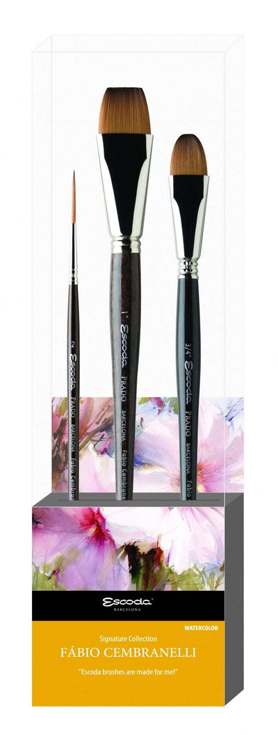 Fabio Cembranelli Signature collection Set No. 2 - Escoda Synthetic Watercolour Brushes