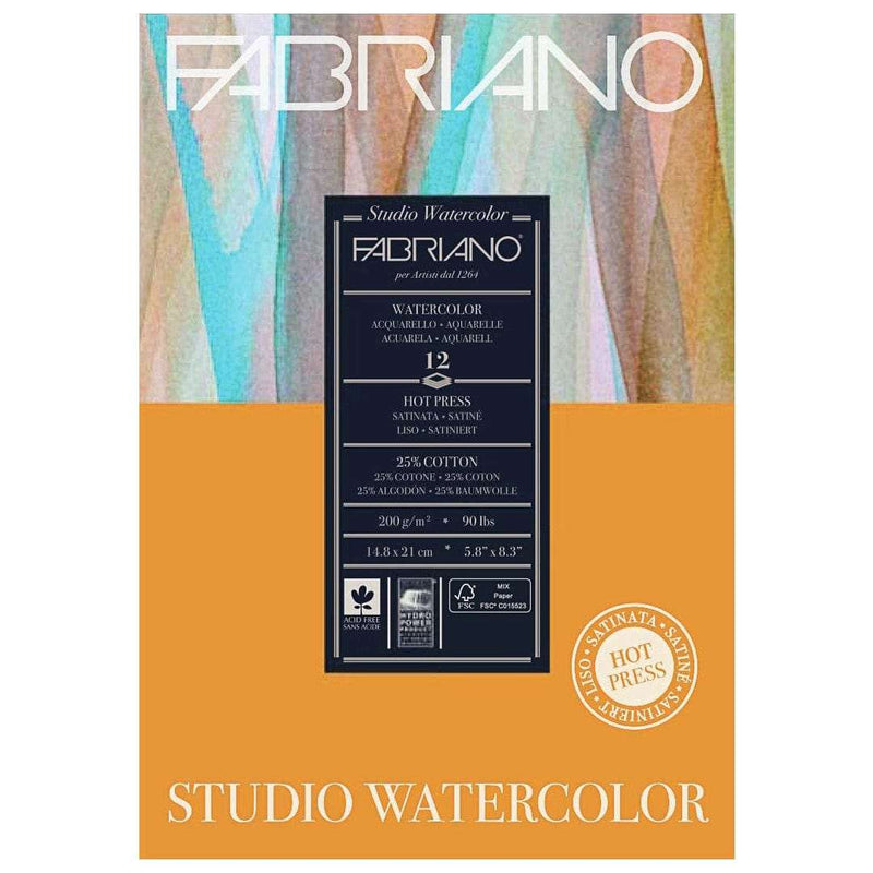 Fabriano Pad Fabriano Studio Water Colour Pads