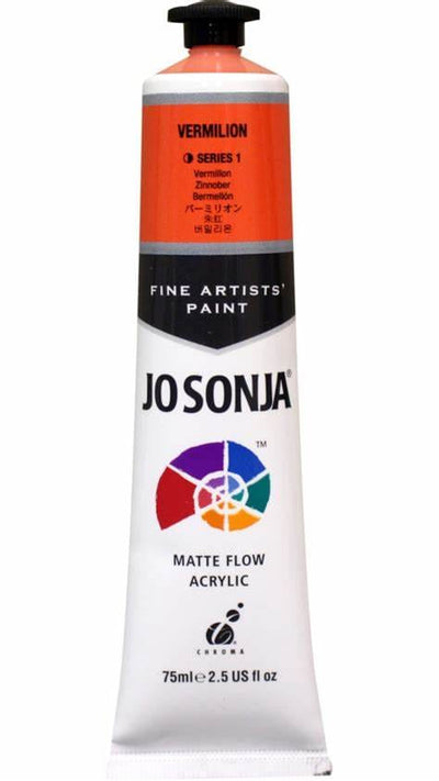 Peinture Acrylique Jo Sonja's 75ml, peinture mate tous supports