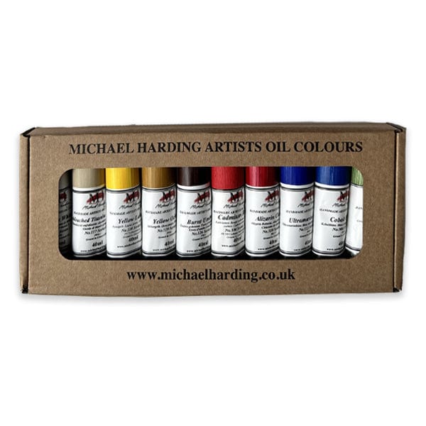 Michael Harding Oil Set 10 x 40ml Plein Air Painter&