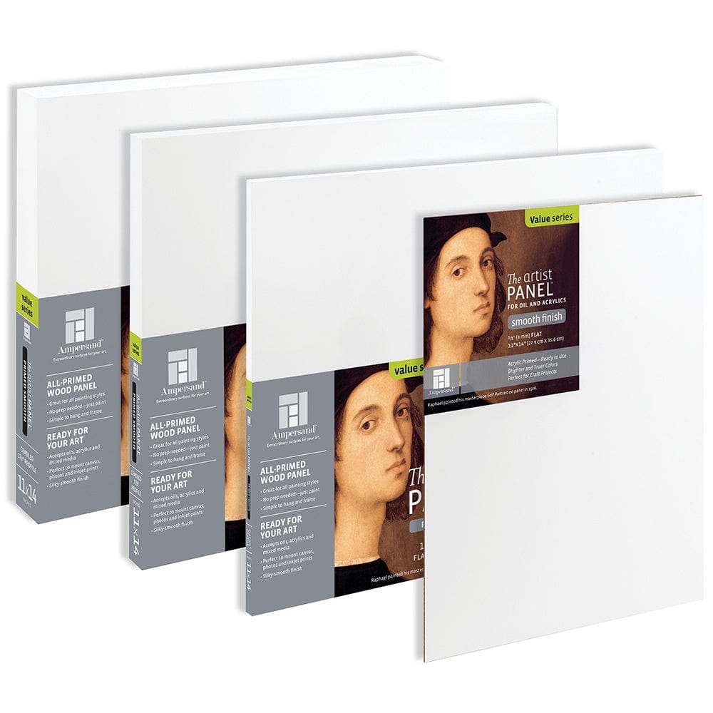 Ampersand Value Series Primed Smooth Panel 3.1mm – ArtSmart Art Store ...