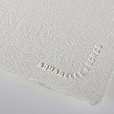 Arches Paper Arches Natural White 64.8x101.6cm 356gsm Watercolour Paper (single sheet) Hot Pressed