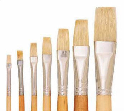 Art Basics Brush Bristle Brush 579 Flat
