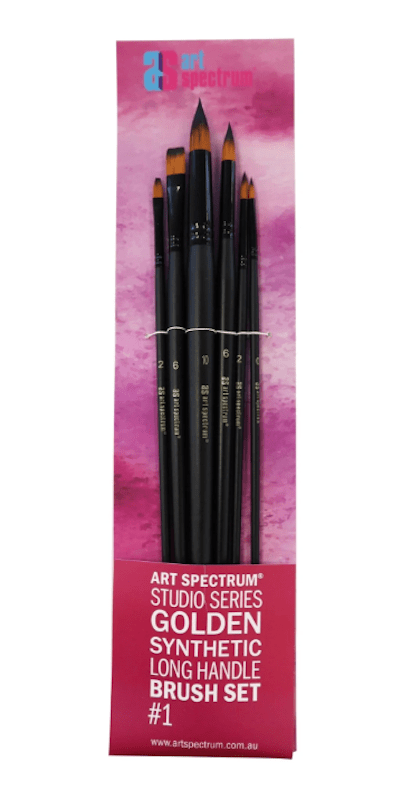 Art Spectrum Brush Set AS Studio Series Bristle Brush Sets