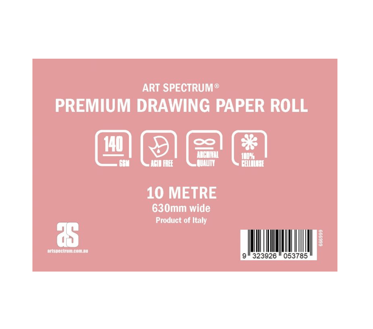 Expanded Drawing Paper Premium Drawing Paper Roll 140gsm 630mm x 10m – ArtSmart Art Store ...