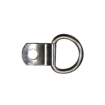 Nickel Plated Small D-Ring