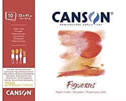Canson Pad Figueras Oil Paper 290gsm 10sheet 33x41 cm